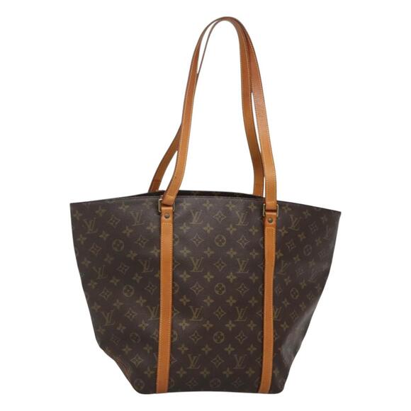 LOUIS VUITTON Monogram Sac Shopping Tote Bag M51108 - Picture 1 of 16